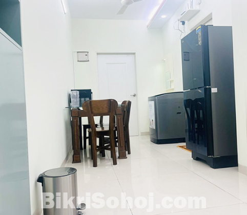 875 Sq ft Fully Furnished 2BHK for Rent – Bashundhara
